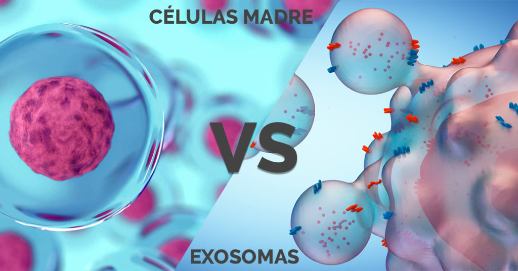 ¿Que diferencias existen entre la terapia de celulas madre de la grasa y la terapia con exosomas?